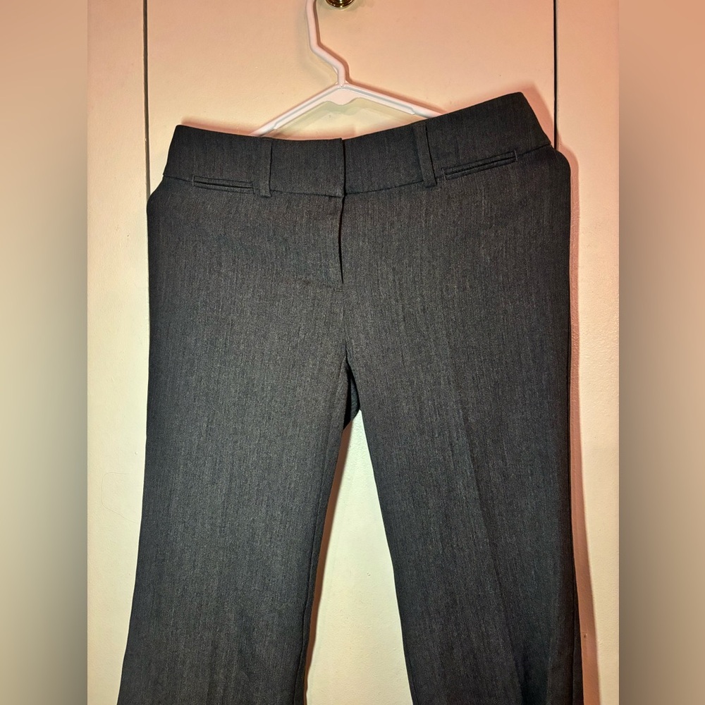 LOFT Petites Grey Marisa Trousers - Size 00P